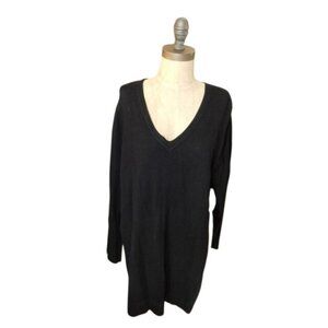 Chico's Size XL (3) Vneck Tunic Style Super Soft Knit Sweater NWT